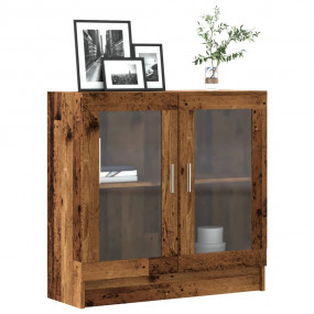 Book Cabinet Old wood Engineered wood Medium Book Cabin...