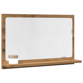 Bathroom Mirror Cabinet Artisan Oak Engineered wood, Gl...