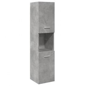 Bathroom Hanging Cabinet Concrete grey Engineered wood ...