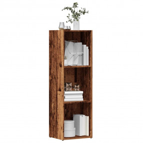 Book Cabinet Old Wood Engineered Wood Medium Book Cabin...
