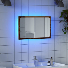 Bathroom Mirror Old wood Engineered wood, glass 23.6x3....