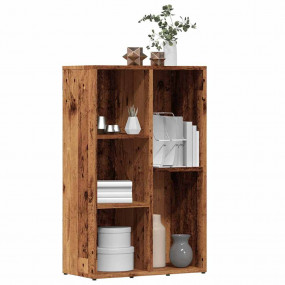 Book Cabinet Old wood Engineered wood Medium Book Cabin...