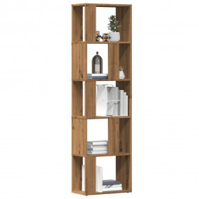 Book Cabinet Artisan Oak Engineered Wood Standard Book ...