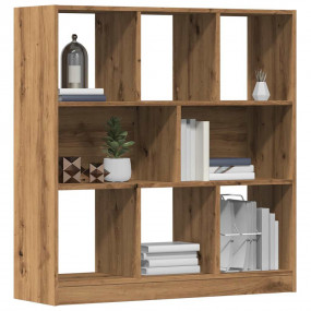 Book Cabinet Artisan oak Engineered wood Medium Book Ca...