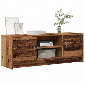 TV Cabinet Old Wood Engineered Wood Compact TV Cabinet