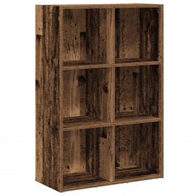 Book Cabinet Old wood Engineered wood Medium Book Cabin...