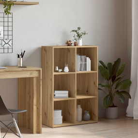 Book Cabinet Artisan oak Engineered wood Medium Book Ca...