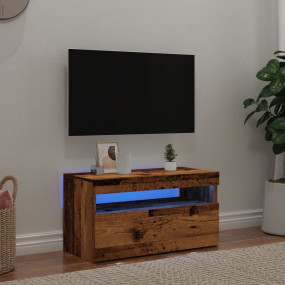 TV Cabinet Old wood Engineered wood Medium TV Cabinet
