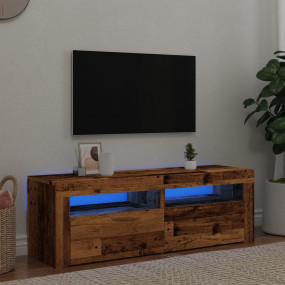 TV Cabinet Old Wood Engineered Wood Medium TV Cabinet