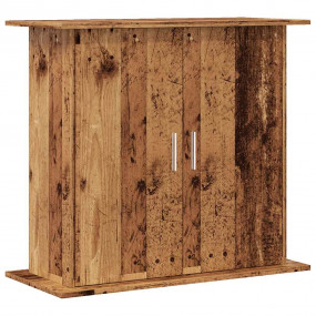 Aquarium Stand Old wood Engineered wood 31.9 x 14.2 x 2...