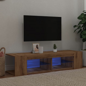 TV Cabinet Artisan Oak Engineered Wood Standard Modern