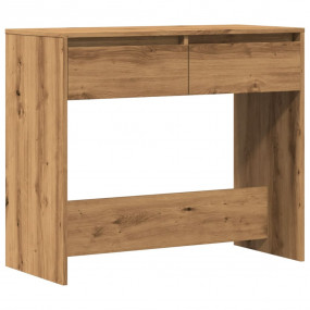 Console Table Artisan Oak Engineered Wood Medium Consol...