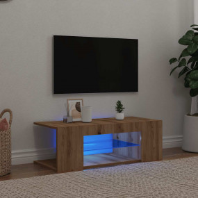 TV Cabinet Artisan oak Engineered wood 35.4 x 15.4 x 11...