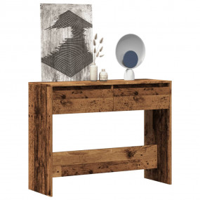 Console Table Old wood Engineered wood Medium Console T...