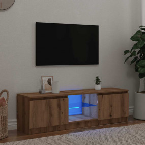 TV Cabinet Artisan Oak Engineered wood 55.1 in x 15.7 i...