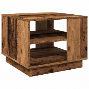Coffee Table Old wood Engineered wood 21.7x21.7x16.5 in
