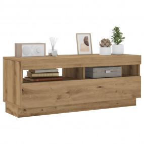 TV Cabinet Artisan Oak Engineered wood 39.4 in x 13.8 i...