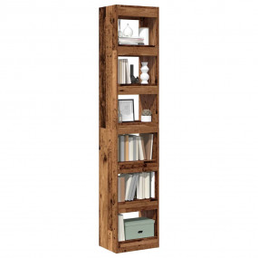 Book Cabinet Old Wood Engineered wood Tall and narrow