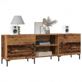 TV Cabinet Old wood Engineered wood and iron Standard T...