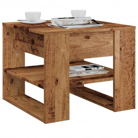 Coffee Table Old Wood Engineered Wood Small Coffee Tabl...