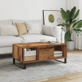 Coffee Table Old wood Engineered wood 35.4 x 19.7 x 14....