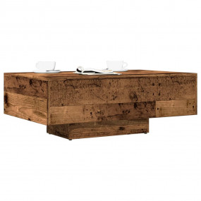 Coffee Table Old wood Engineered wood, Metal Medium Cof...