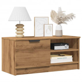 TV Cabinet Artisan oak Engineered wood Medium TV Cabine...