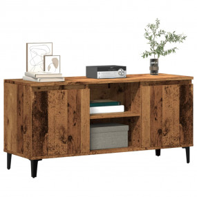 TV Cabinet Old Wood Engineered Wood Rectangular TV Stan...