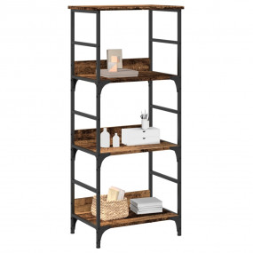 Book Cabinet Old wood Engineered wood Medium Book Cabin...