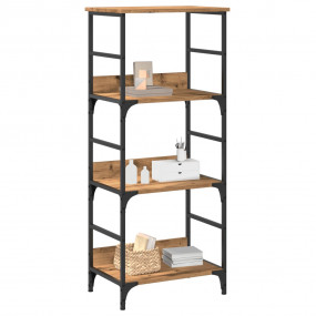 Book Cabinet Artisan Oak Engineered Wood