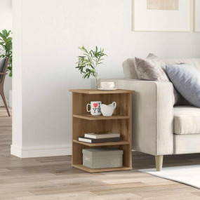 Sideboard Artisan Oak Engineered Wood, Metal Small Side...