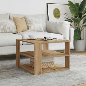Coffee Table Artisan Oak Engineered Wood 22.8x22.8x15.7...