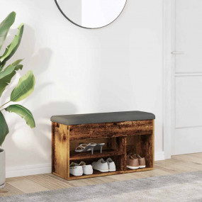 Shoe Bench Old wood Engineered wood Medium Shoe Bench