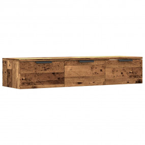 Wall Cabinet Old Wood Engineered Wood Medium Wall Cabin...
