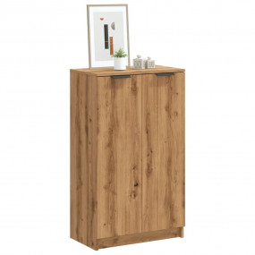 Shoe Cabinet Artisan oak Engineered wood Medium Shoe Ca...