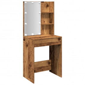 Dressing Table Old wood Engineered wood, Mirror Standar...