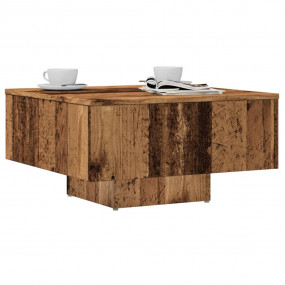 Coffee Table Old wood Engineered wood Coffee Table Squa...