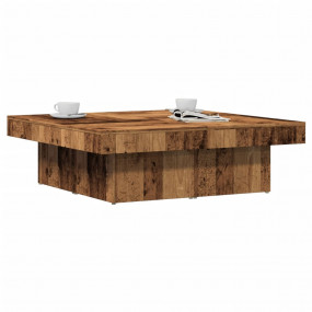 Coffee Table Old wood Engineered wood 35.4x35.4x11.0 in