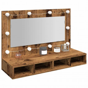 Mirror Cabinet Old wood Engineered wood, acrylic