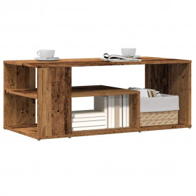 Coffee Table Old wood Engineered wood 39.4 in x 19.7 in...
