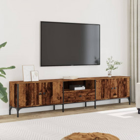 TV Cabinet Old wood Engineered wood, metal Medium Adjus...