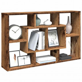 Wall Shelf Old wood Engineered wood 33.5 in Wall Shelf