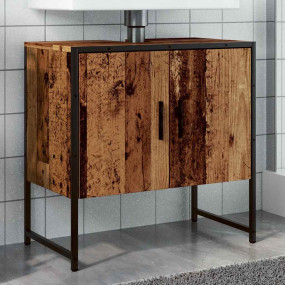 Bathroom Sink Cabinet Old wood Engineered wood Medium