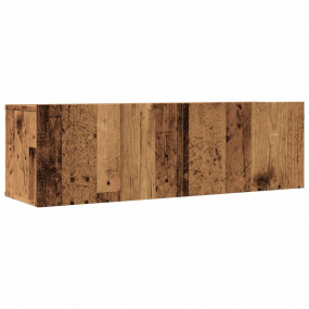 TV Cabinet Set of 2 Old wood Engineered wood TV Cabinet