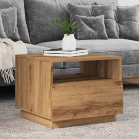 Coffee Table Artisan Oak Engineered wood 19.7x19.3x15.7...