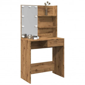 Dressing Table Artisan Oak Engineered Wood Dressing Tab...