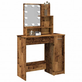 Dressing Table Old wood Engineered wood, glass Standard