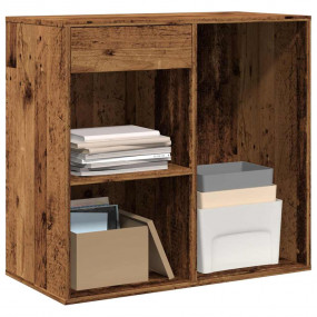 Cosmetic Cabinet Old Wood Engineered Wood Medium Cosmet...