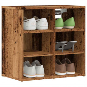 Shoe Cabinet Old Wood Engineered Wood Small Shoe Cabine...
