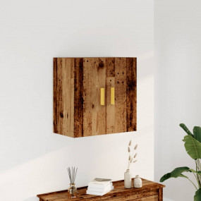 Wall Cabinet Old Wood Engineered Wood Medium Wall Cabin...